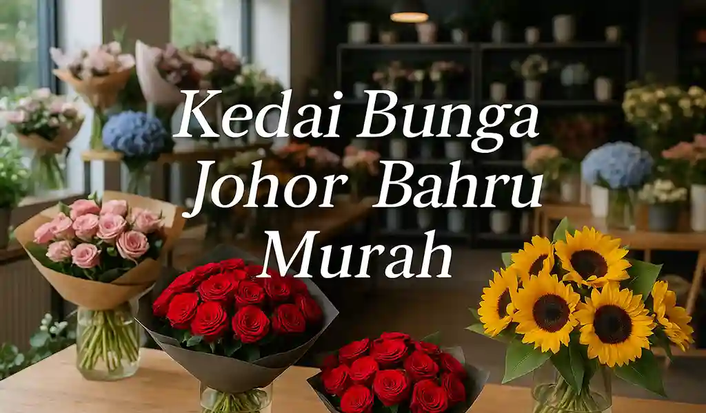 Kedai Bunga Johor Bahru Murah