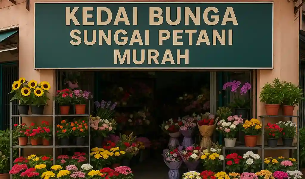 Kedai Bunga Sungai Petani Murah