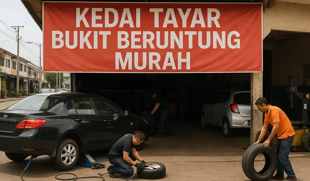 Kedai Tayar Bukit Beruntung Murah